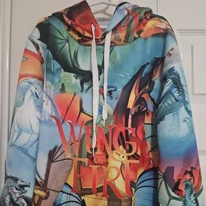 Kids Wings of Fire hoodie, medium